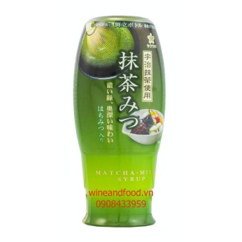 Siro trà xanh Matcha Mitsu 200g