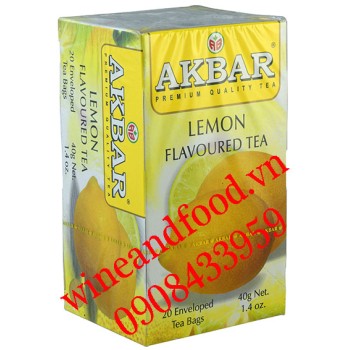 Trà Akbar Chanh túi lọc hộp 40g