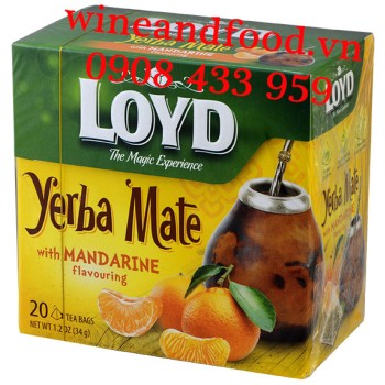 Trà Loyd Yerba Mate hương Quýt 34g