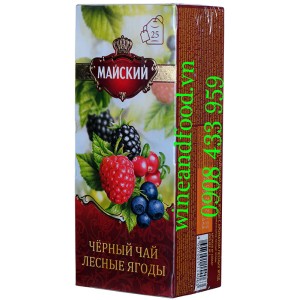 Trà Mayskiy quả rừng túi lọc 25 gói 37g5