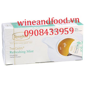 Trà Ronnefeldt Refreshing mint túi lọc 78g