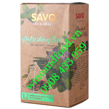 Trà Thảo Mộc Refreshing Tea Pyramids Savo 30g
