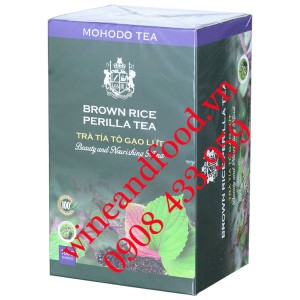 Trà tía tô gạo lức túi lọc Mohodo 100g