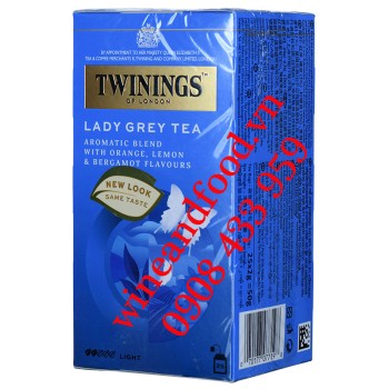 Trà Twinings Lady Grey túi lọc 50g
