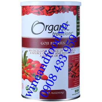 Câu Kỷ Tử Organic Traditions 400g