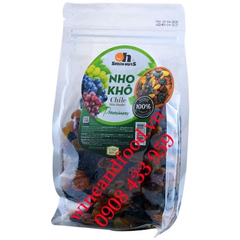 Nho khô Chile hỗn hợp Jumbo size Oh Smile Nuts 500g
