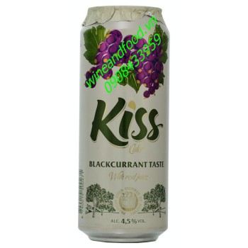 Nước táo lên men vị nho đen Kiss 500ml