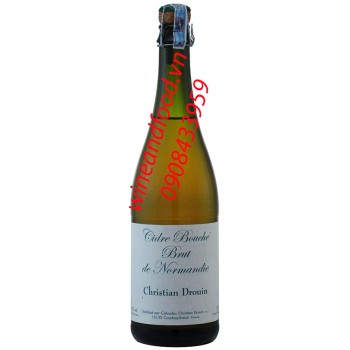 Rượu táo Cider Calvados Christian Drouin 750ml