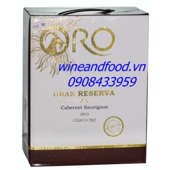 Rượu vang bình Oro Gran Reserva 3l