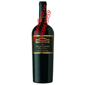 Rượu vang đỏ Errazuriz Don Maximiano 75cl