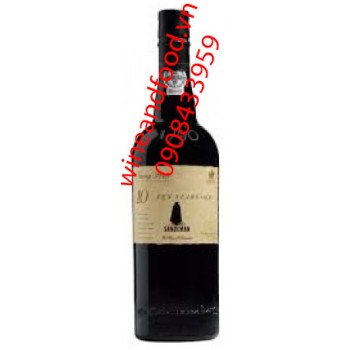 Rượu Tawny Porto Ten Years Old Sandeman 75cl