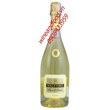 Rượu vang nổ Rocca Del Forti Blanc de Blancs 750ml