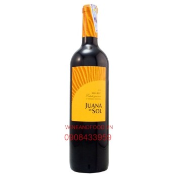 Rượu vang Malbec Juana de Sol