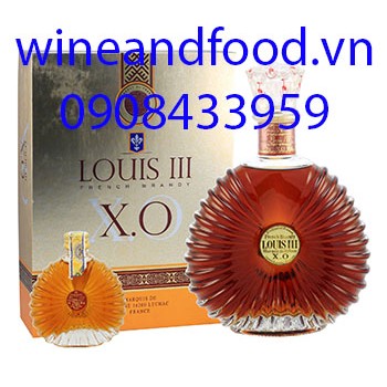 Rượu Brandy Louis III XO hộp quà
