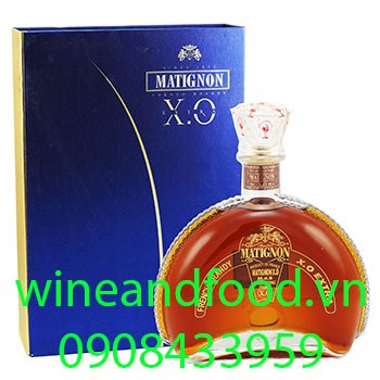 Rượu Brandy XO Matignon hộp quà